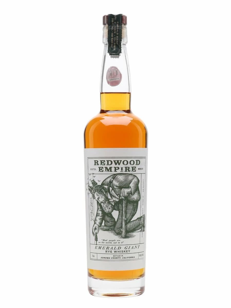 Redwood Empire Emerald Giant Rye Whiskey 1 Redwood Empire Emerald Giant Rye Whiskey