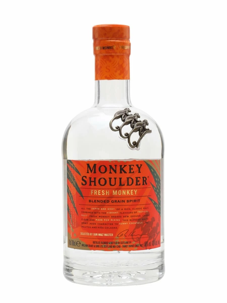 Monkey Shoulder Fresh Monkey Blended Grain Spirit 1 Monkey Shoulder Fresh Monkey Blended Grain Spirit