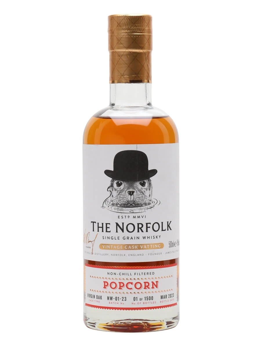 The Norfolk Popcorn Single Grain Vintage Cask Vatting 1 The Norfolk Popcorn Single Grain Vintage Cask Vatting