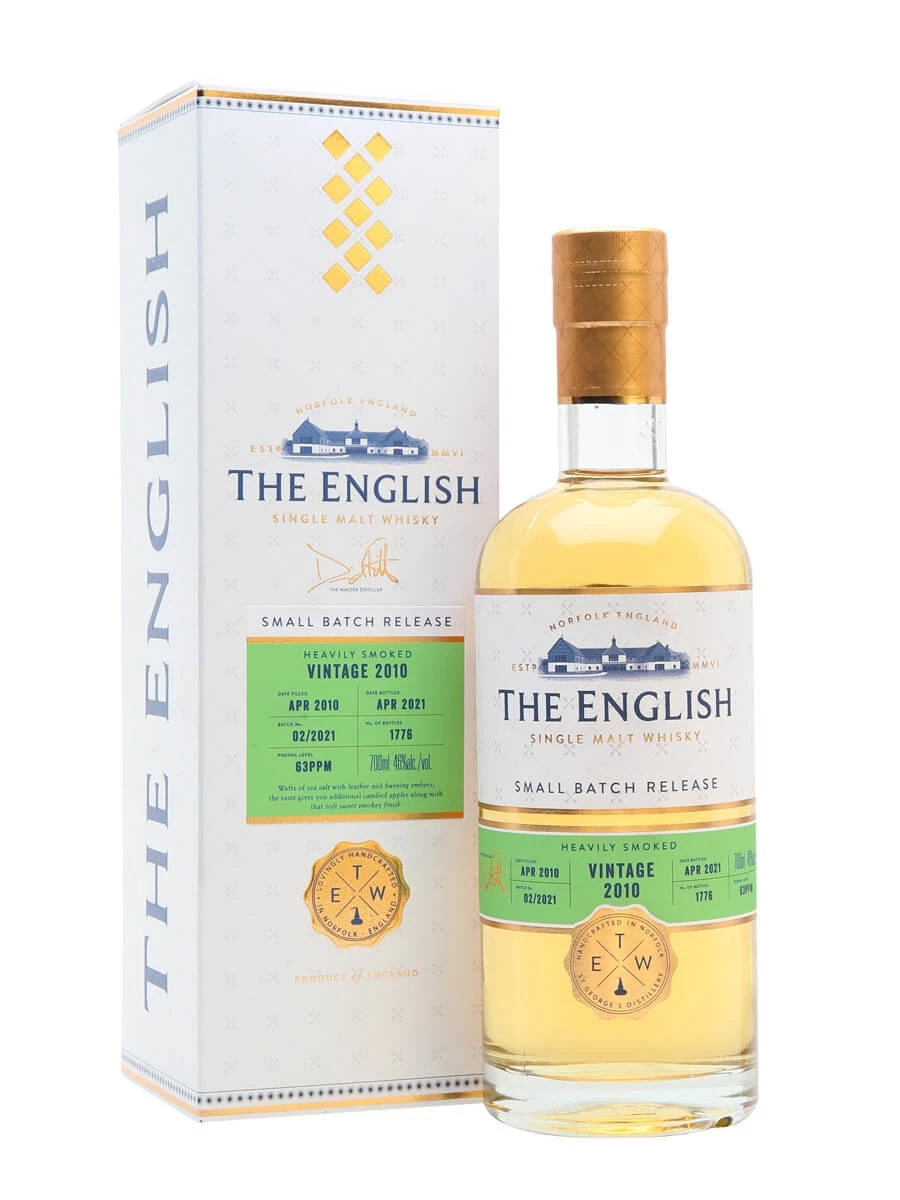 The English 2010 Heavily Peated 1 The English 2010 Heavily Peated