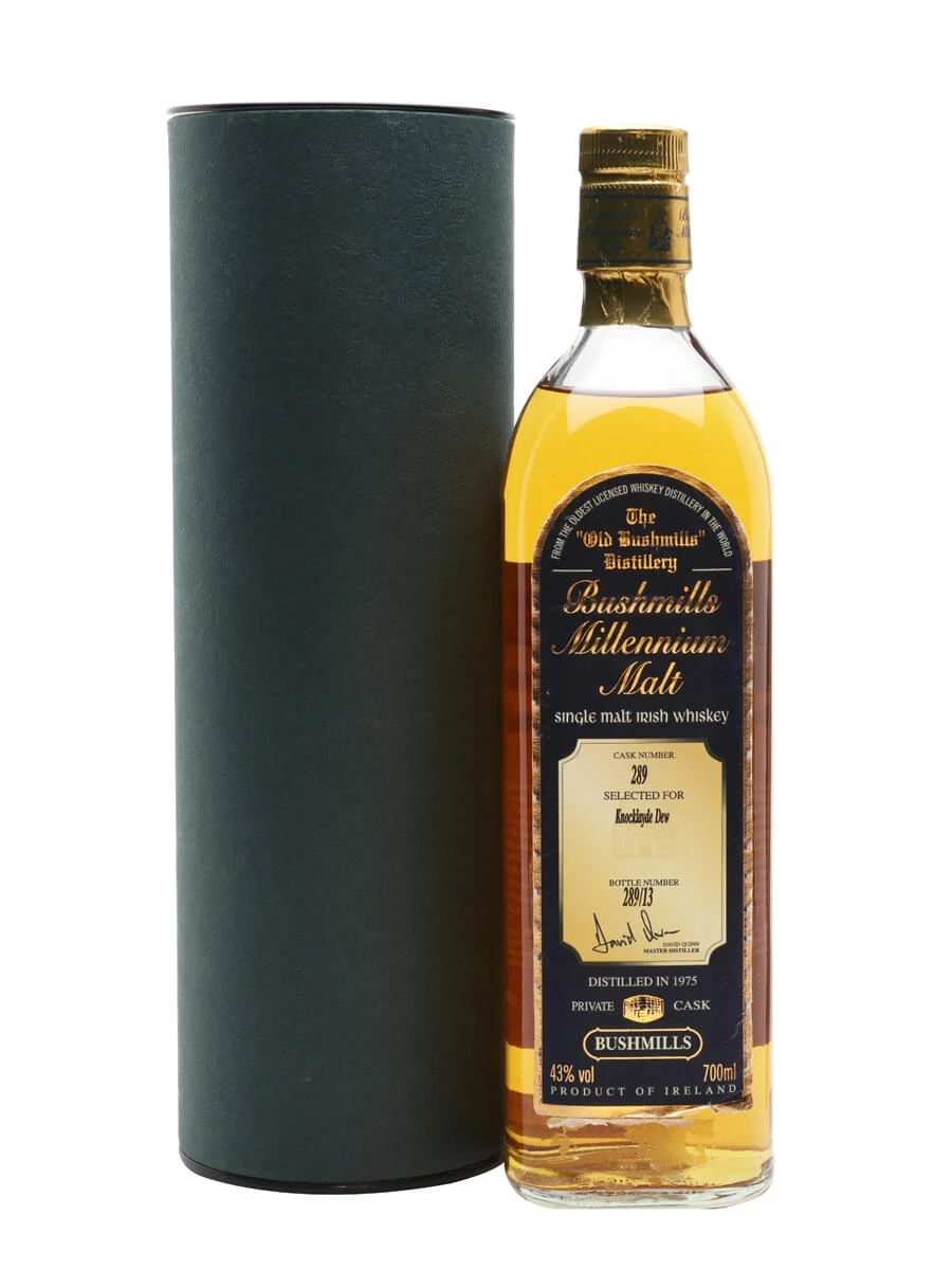 Bushmills 1975 Millennium Malt Cask #289 1 Bushmills 1975 Millennium Malt Cask #289