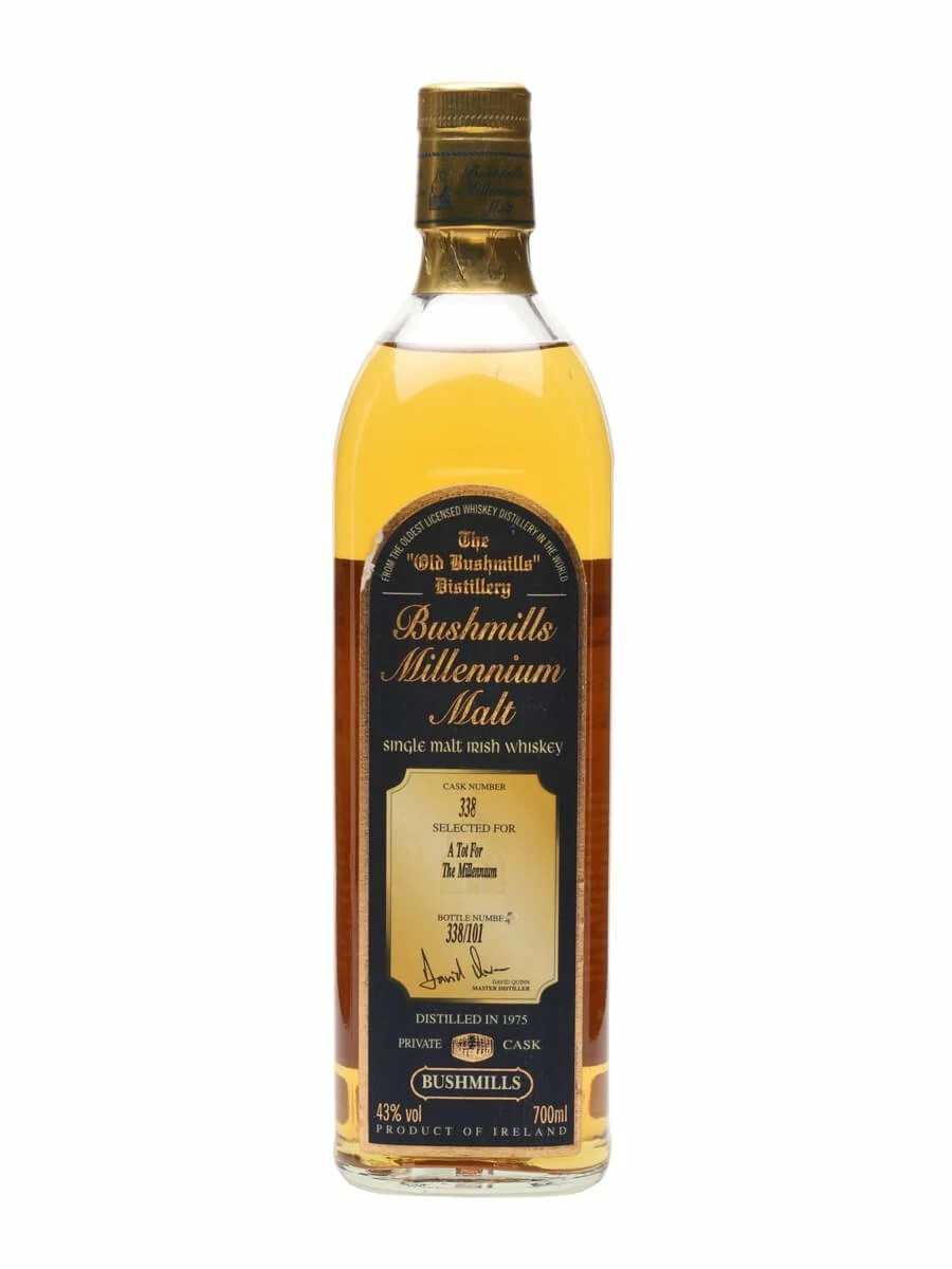Bushmills 1975 Millennium Malt Cask #338 1 Bushmills 1975 Millennium Malt Cask #338