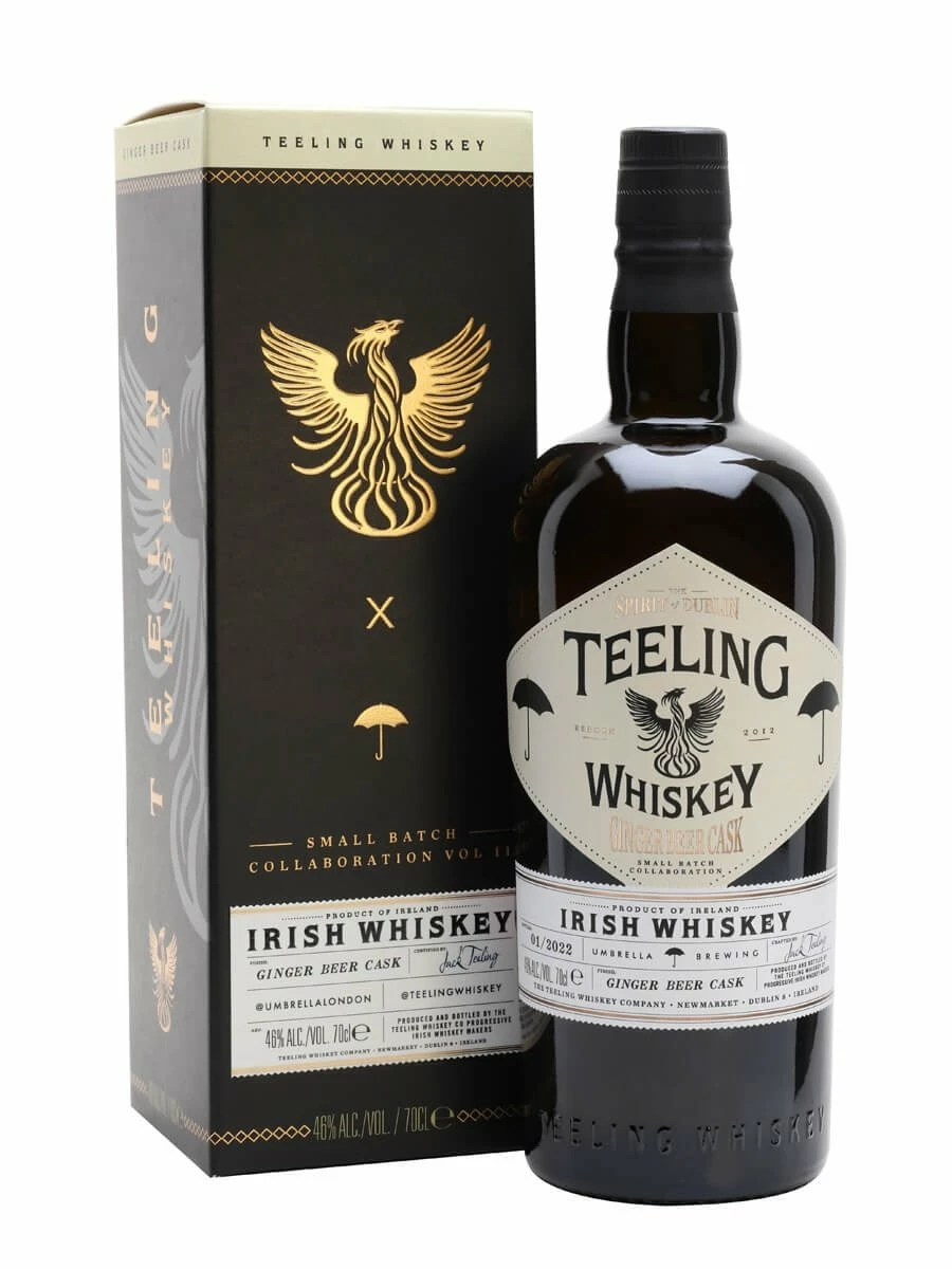 Teeling Whiskey Ginger Beer Cask 2022 Release 1 Teeling Whiskey Ginger Beer Cask 2022 Release